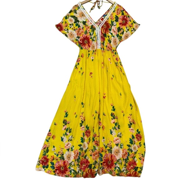 NWOT Farm Rio Samara Floral Maxi Dress Size XS - Picture 4 of 11